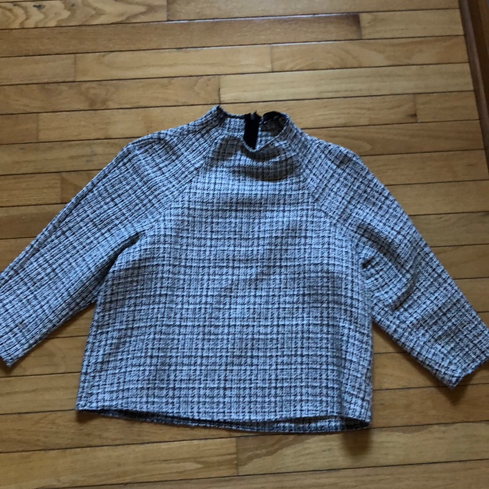Zara tweed top